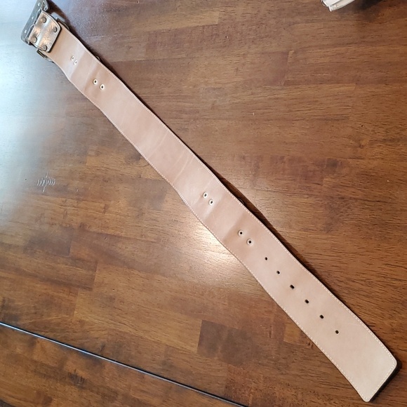 Vintage leather belt - Picture 11 of 12